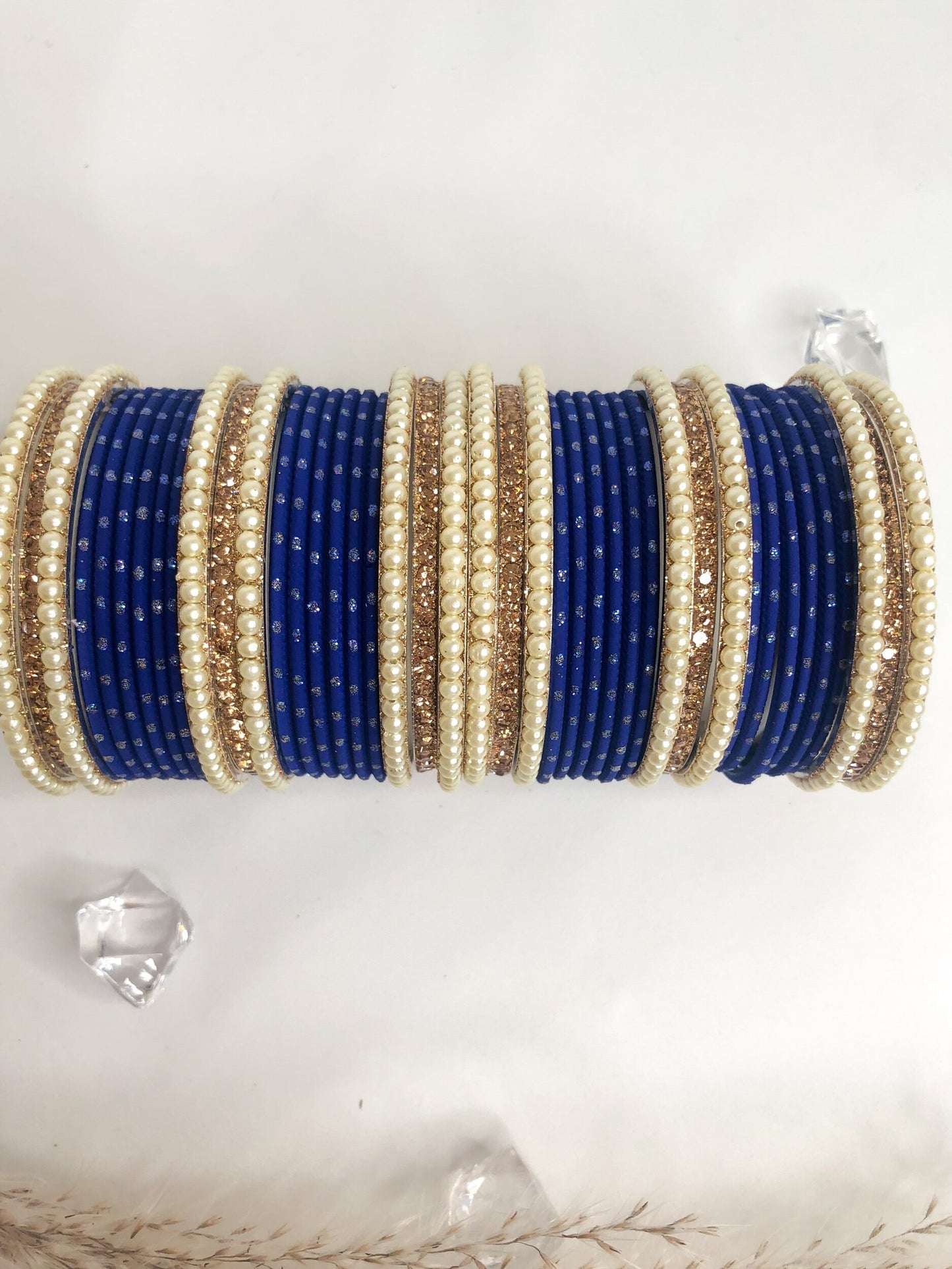 'Royal Blue' Bangle Set