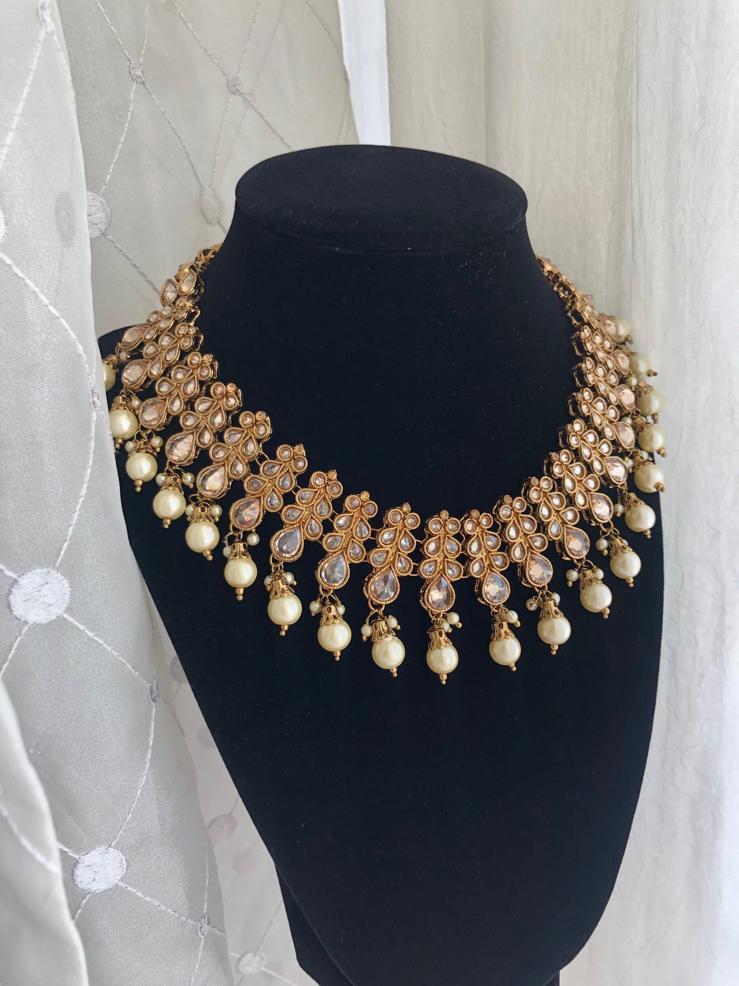 ‘Gold Dipped’ Polki Necklace