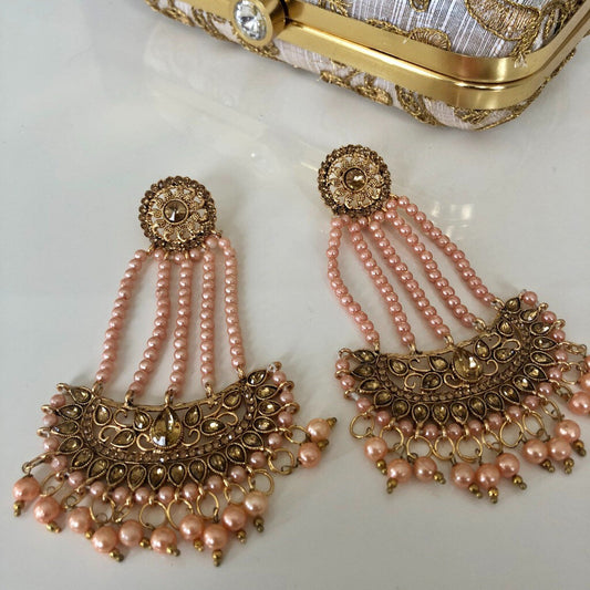 'Zara' Pearl Drop Earrings